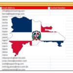 100K Dominican Republic Email Database