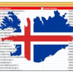 100K Iceland Email Database