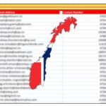 100K Norway Email Database