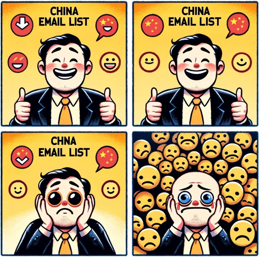 China Email address list