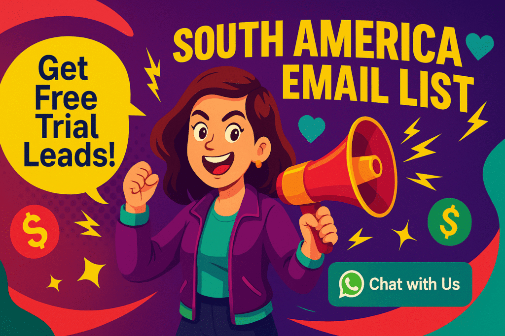 South American Email database