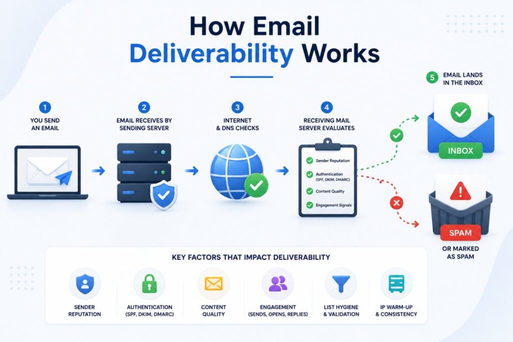 How Email Deliverability Works